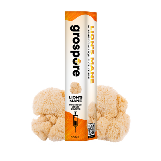 Lion's Mane Mushroom Liquid Culture packaging