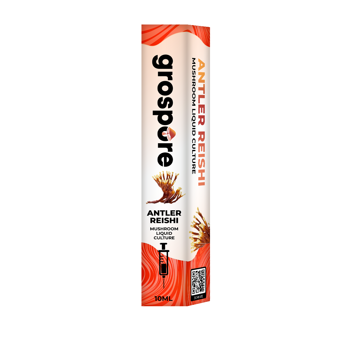 Antler Reishi Mushroom Liquid Culture packaging