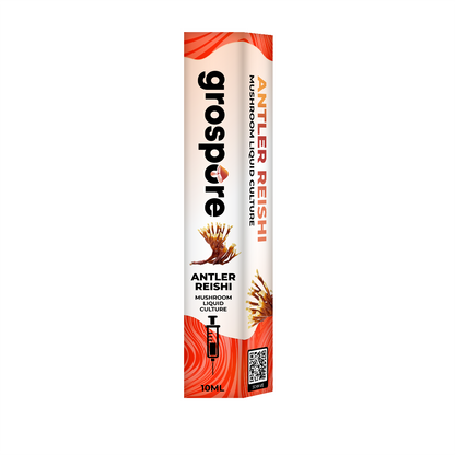 Antler Reishi Mushroom Liquid Culture packaging