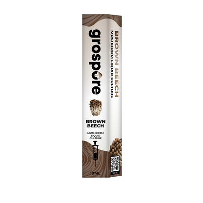 Brown Beech Mushroom Liquid Culture packaging