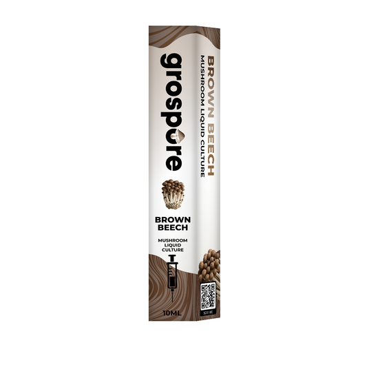 Brown Beech Mushroom Liquid Culture packaging
