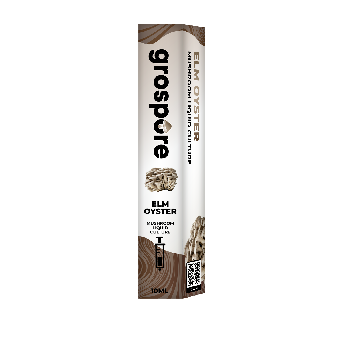 Elm Oyster Mushroom Liquid Culture packaging
