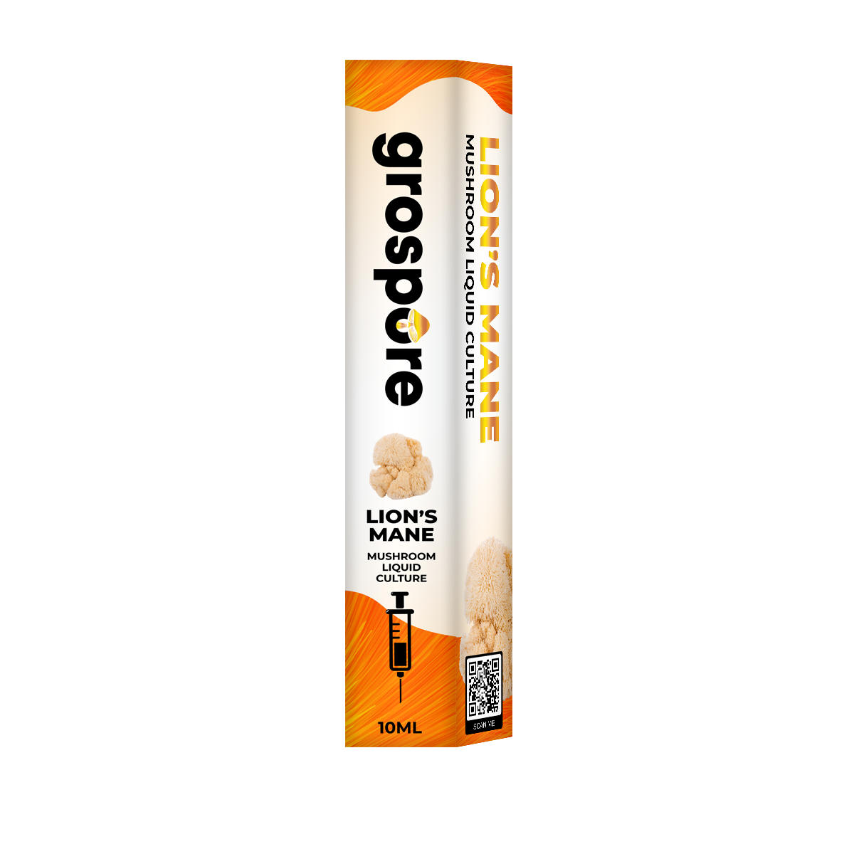 Lion's Mane Mushroom Liquid Culture packaging