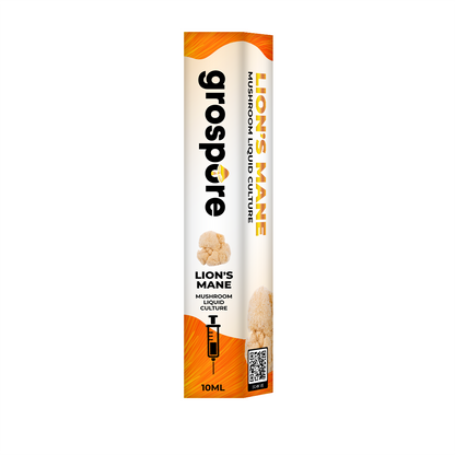 Lion's Mane Mushroom Liquid Culture packaging