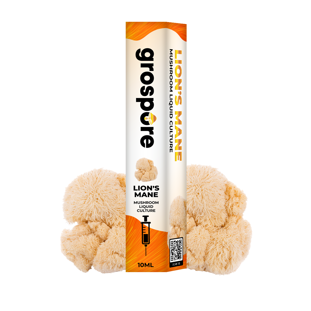 Lion's Mane Mushroom Liquid Culture packaging