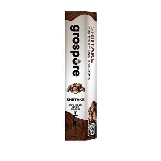 Shiitake Mushroom Liquid Culture packaging